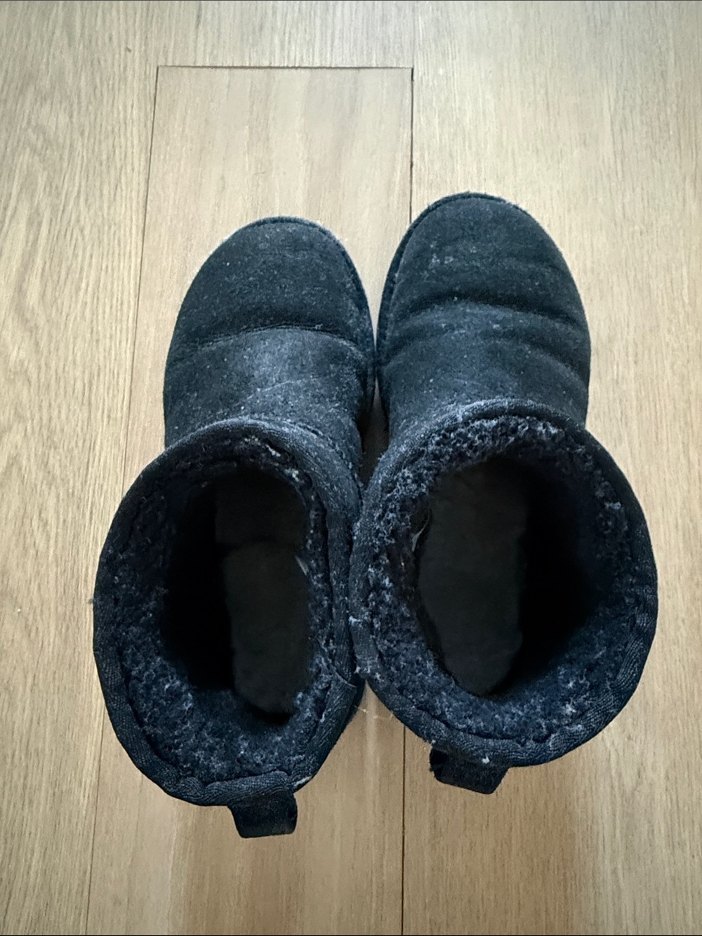 Ugg Black Cozy Lined Winter Boots